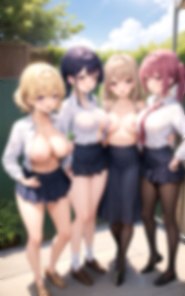 サンプル画像6:仲良し親友と….ドキドキえっちな撮影会〜おっぱいみんなで見せ合おうね！！！(トゥナイト出版) [d_333337]