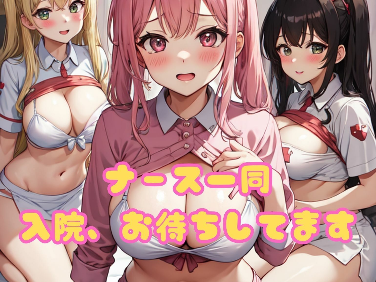 入院したらナース全員たわわでヤリたい放題ッ