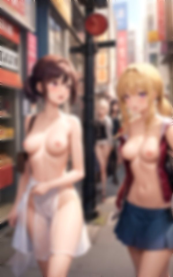 サンプル画像1:ギャル友〜渋谷で露出して歩く美乳ギャル〜白ギャルのピンク色のおっぱい特集(びじょずかん) [d_333351]