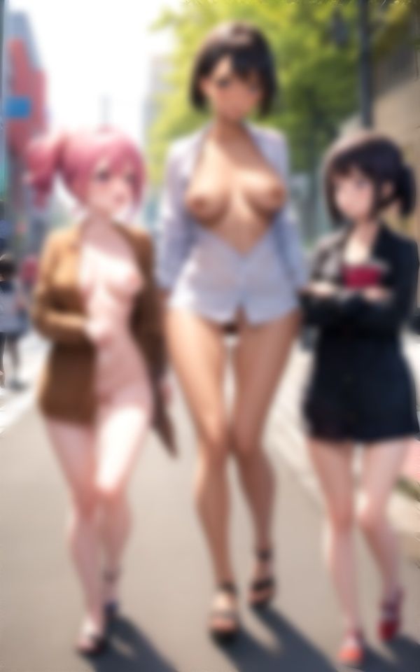 サンプル画像2:ギャル友〜渋谷で露出して歩く美乳ギャル〜白ギャルのピンク色のおっぱい特集(びじょずかん) [d_333351]