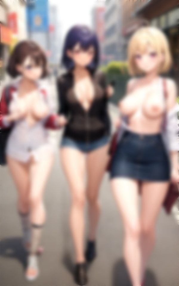 サンプル画像4:透ける特殊カメラで女子大生を丸裸にするスペシャル！童顔巨乳の仲良し3人組がやばい！(クリエイターズセックス) [d_333359]