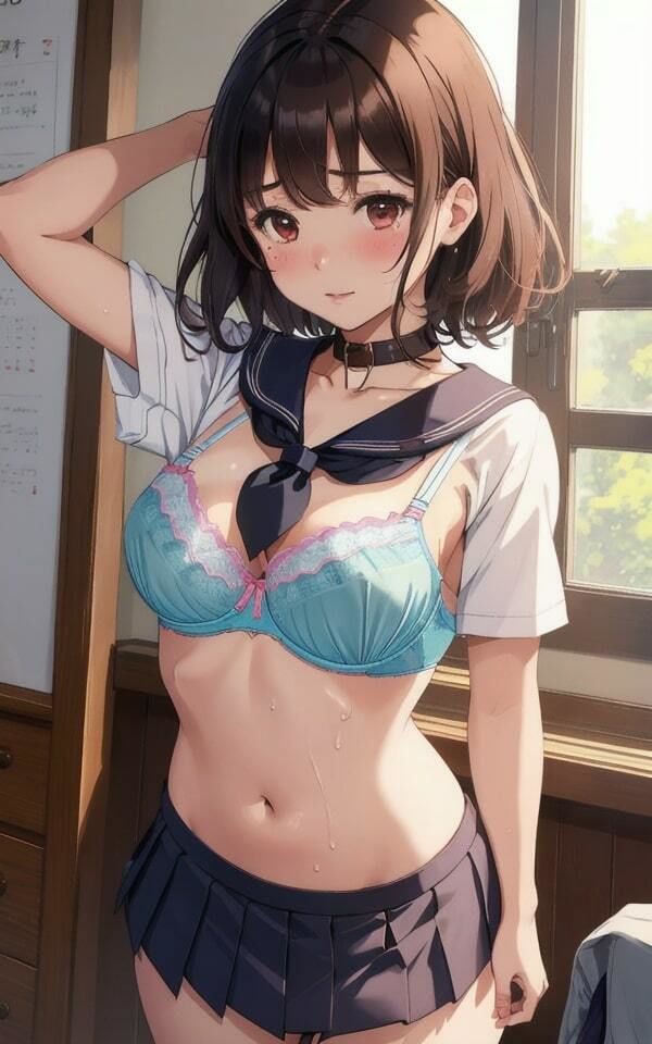 サンプル画像2:ボブが似合う 制服美女 61人収録(妄想性癖) [d_333374]