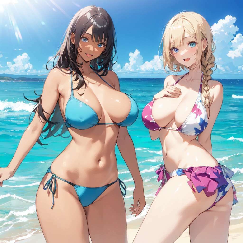 【微エロ】人妻水着・バニーイラスト集【総枚数198枚】