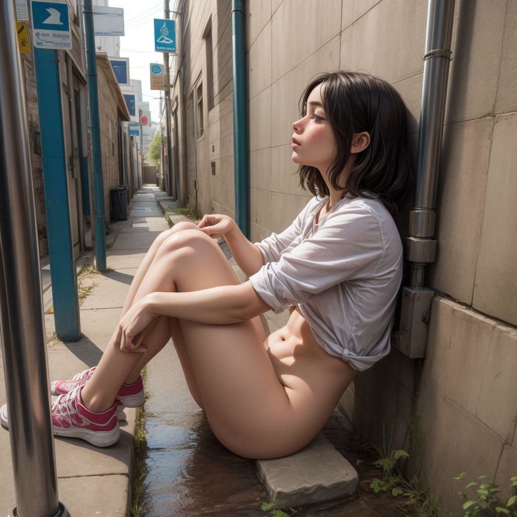 サンプル画像5:野外露出日誌(深海のパンドラ) [d_333435]