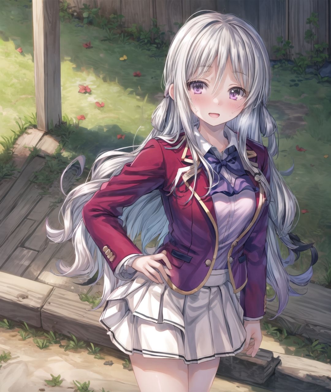 サンプル画像3:美少女たちのひととき・椎名ひ〇り(Aark) [d_333455]