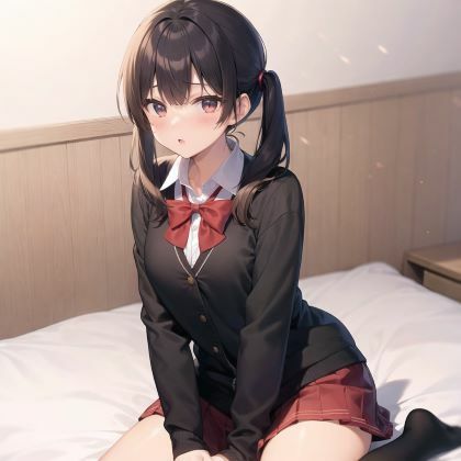 サンプル画像6:彼女の妹と関係を持ってしまった俺。彼女が不在の間に痴女J〇と行われる変態行為(しおばなはるの) [d_333473]