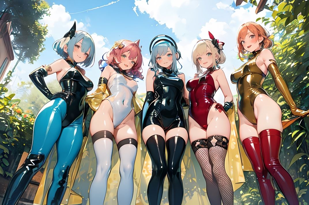 サンプル画像3:【R18】MIX GIRLS -Another Side- 6 えっぐいハイレグお姉さんのひみつの痴態(Yuri – AI Creator) [d_333475]