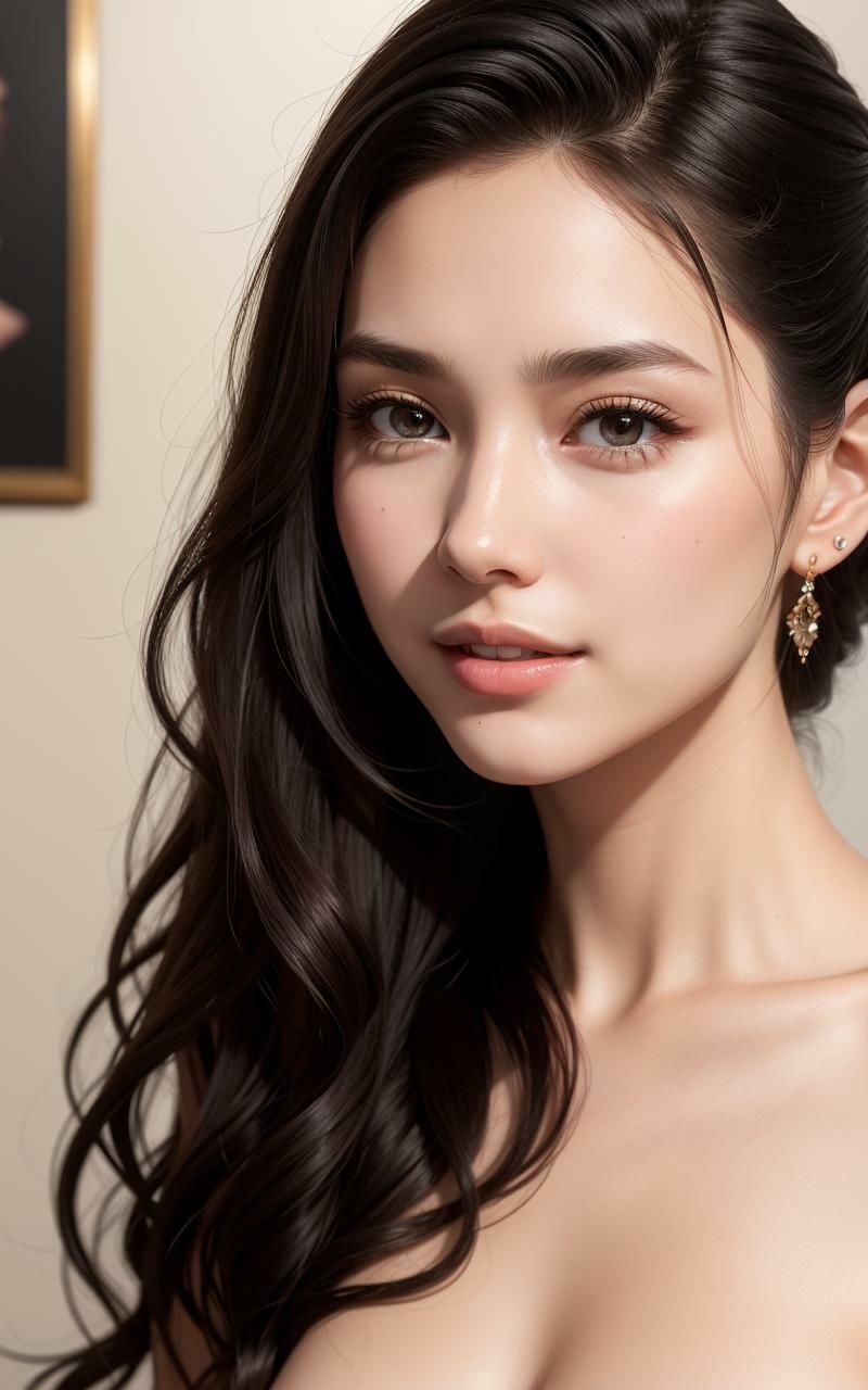 サンプル画像4:AI美女写真集Vol.117:西洋っぽくも東洋っぽい裸美女（全205ページ）sr(beauty4ever) [d_333572]