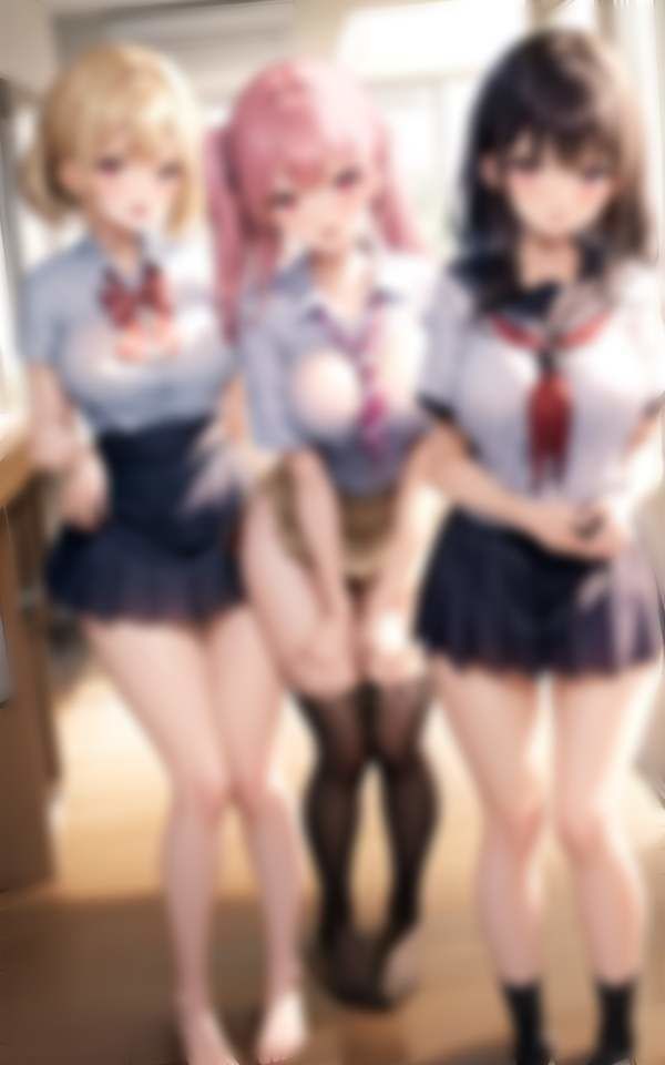 サンプル画像3:秘密学園 私たちの日常見せちゃいます。いつでもどこでも濡れっぱなし(妄想club) [d_333602]