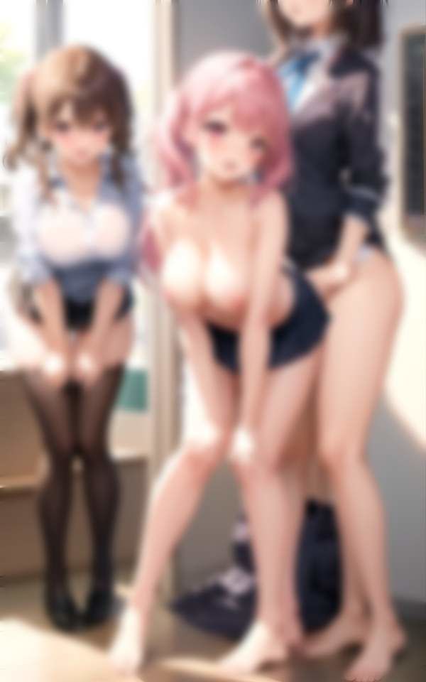 サンプル画像4:秘密学園 私たちの日常見せちゃいます。いつでもどこでも濡れっぱなし(妄想club) [d_333602]