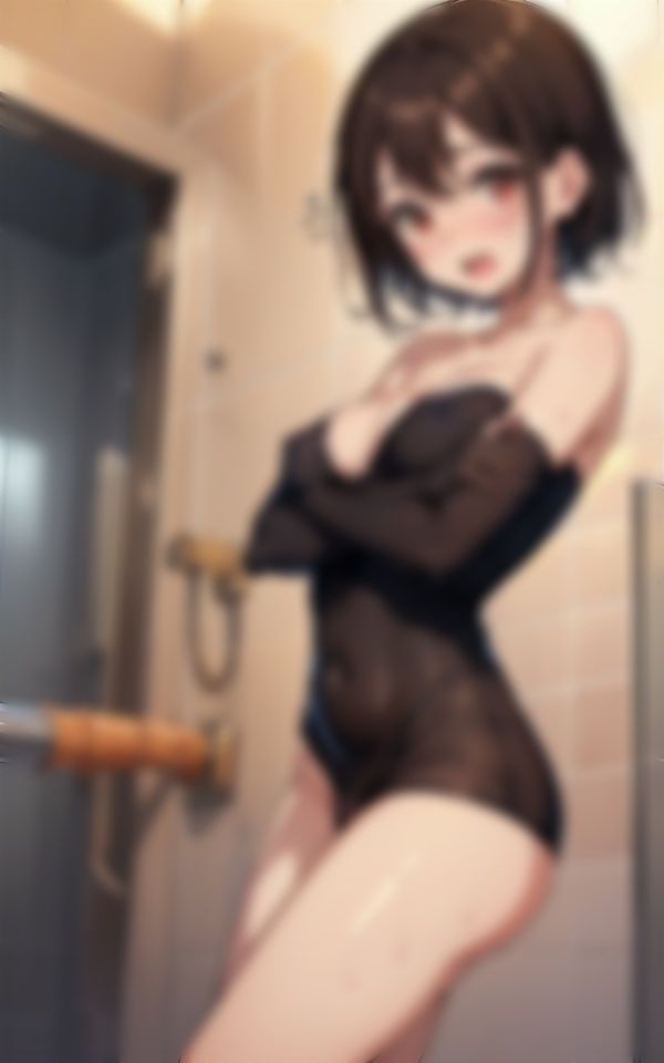 サンプル画像3:【兄弟愛】お姉ちゃんの裸を見てムラムラしてしまう・・・お風呂場で遭遇した姉のおっぱいがデカかった！(秘密のまんこちゃん) [d_333715]