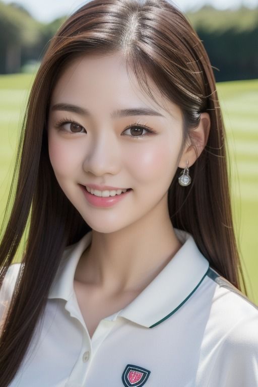 サンプル画像1:ゴルフ美女集(AI美女倶楽部BIJOBIJO) [d_333757]