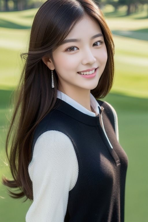 サンプル画像2:ゴルフ美女集(AI美女倶楽部BIJOBIJO) [d_333757]