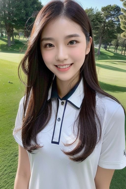 サンプル画像3:ゴルフ美女集(AI美女倶楽部BIJOBIJO) [d_333757]