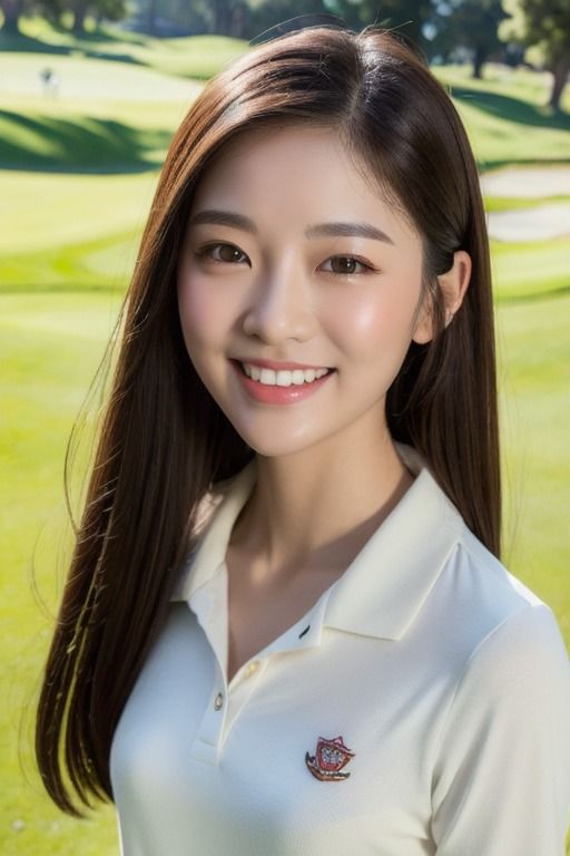 サンプル画像4:ゴルフ美女集(AI美女倶楽部BIJOBIJO) [d_333757]