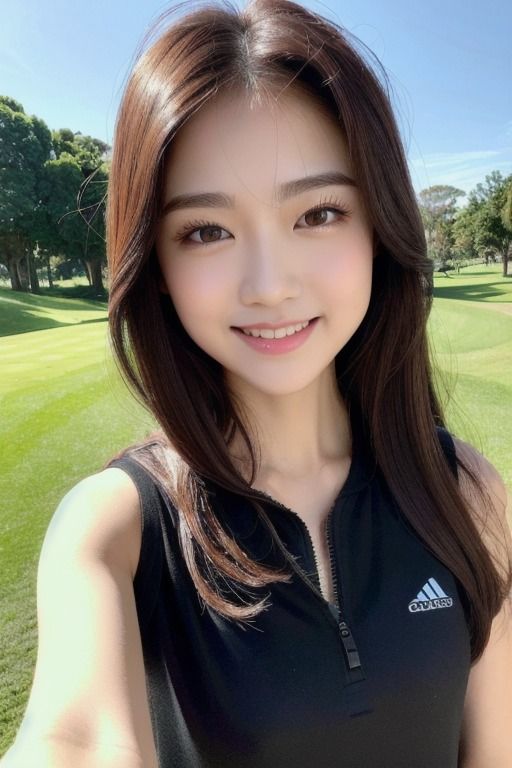 サンプル画像5:ゴルフ美女集(AI美女倶楽部BIJOBIJO) [d_333757]