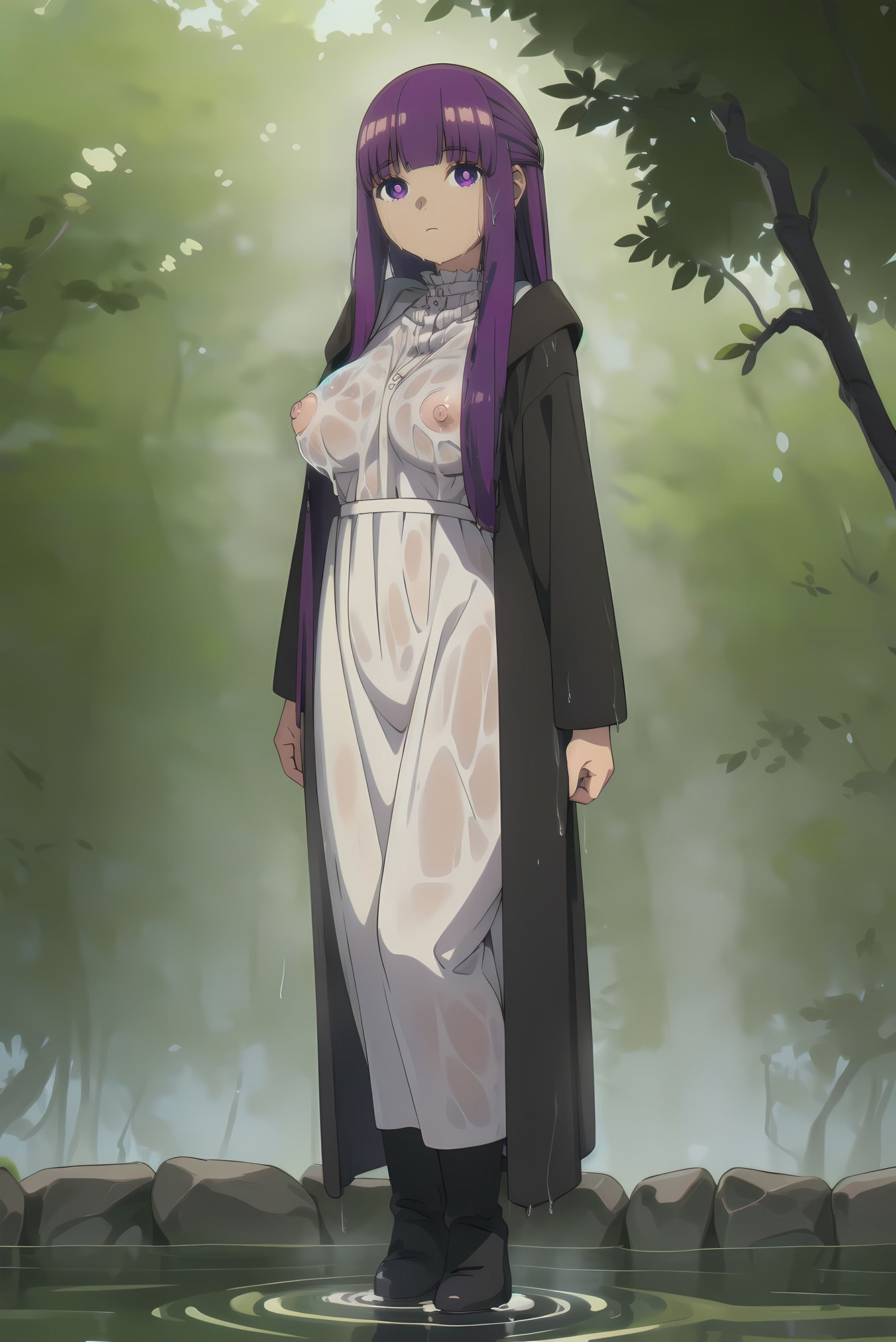 サンプル画像1:フェ〇ンえっちなAICG集(BananAIのえっちCG集) [d_333884]