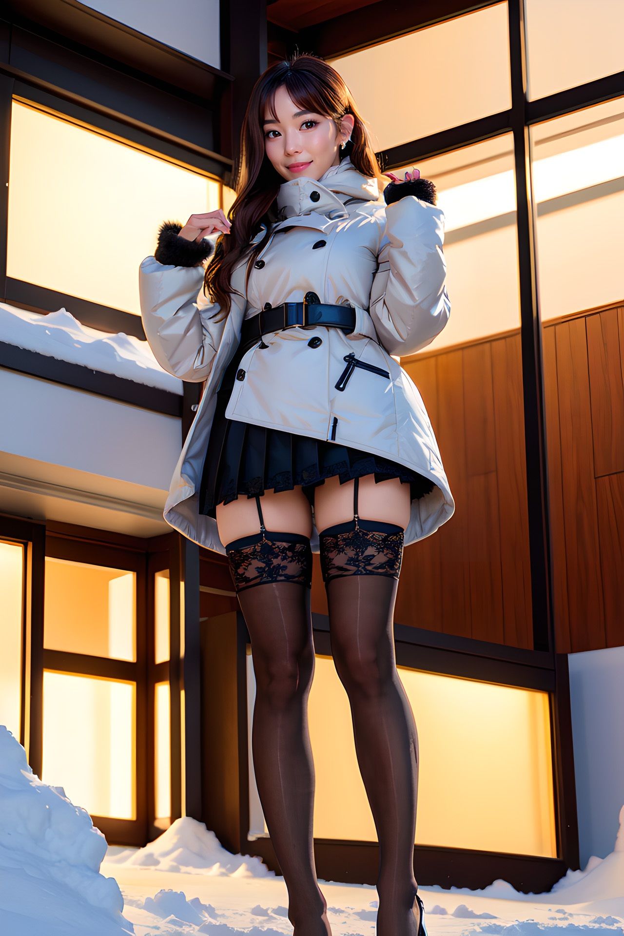 サンプル画像1:THE 黒ストッキング vol.1 秋冬コーデ(推尻昆布) [d_333952]