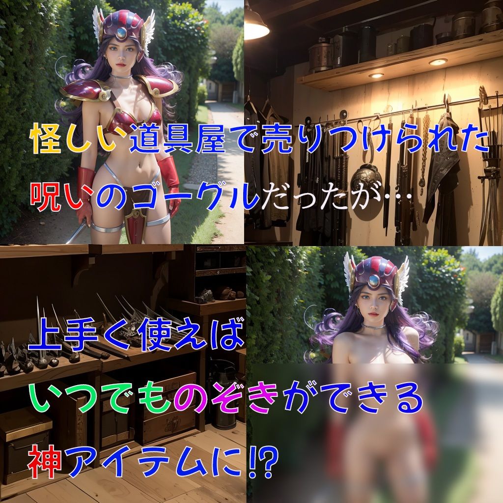 サンプル画像1:ドラゴ〇クエスト 街で一番デカパイビッチな女戦士の究極のパフパフ 前編(AIランド) [d_334122]