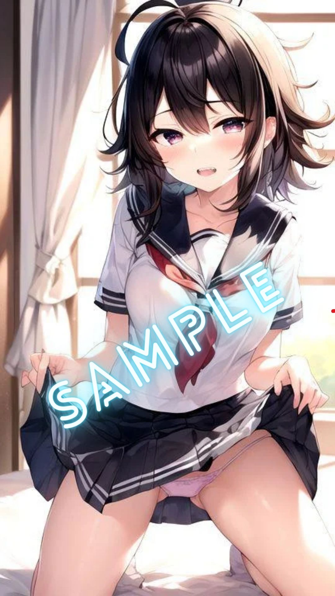 サンプル画像1:隠れ巨乳陰キャ女子◯生は実はエロい(パンティー旅情) [d_334127]