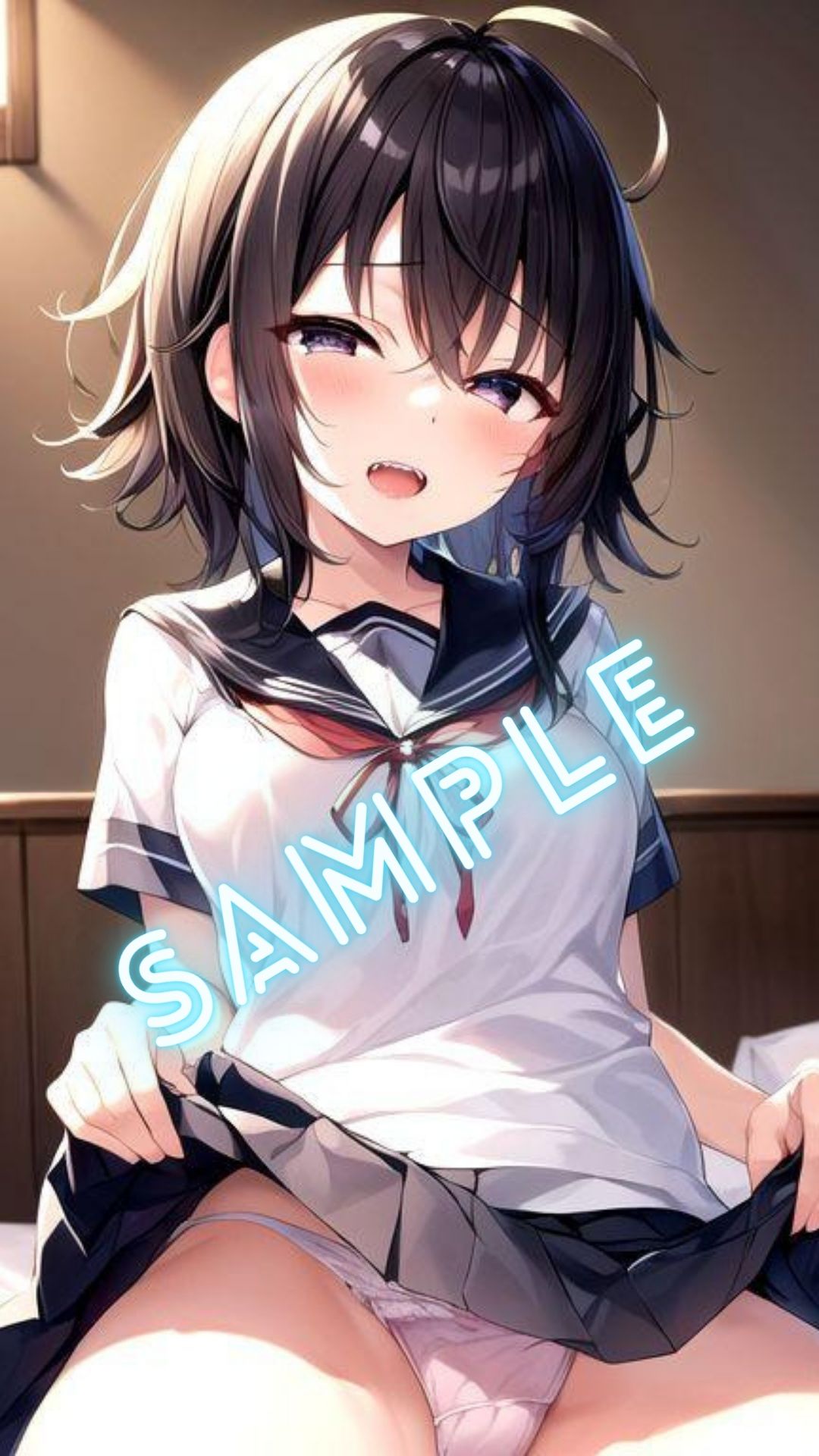 サンプル画像2:隠れ巨乳陰キャ女子◯生は実はエロい(パンティー旅情) [d_334127]