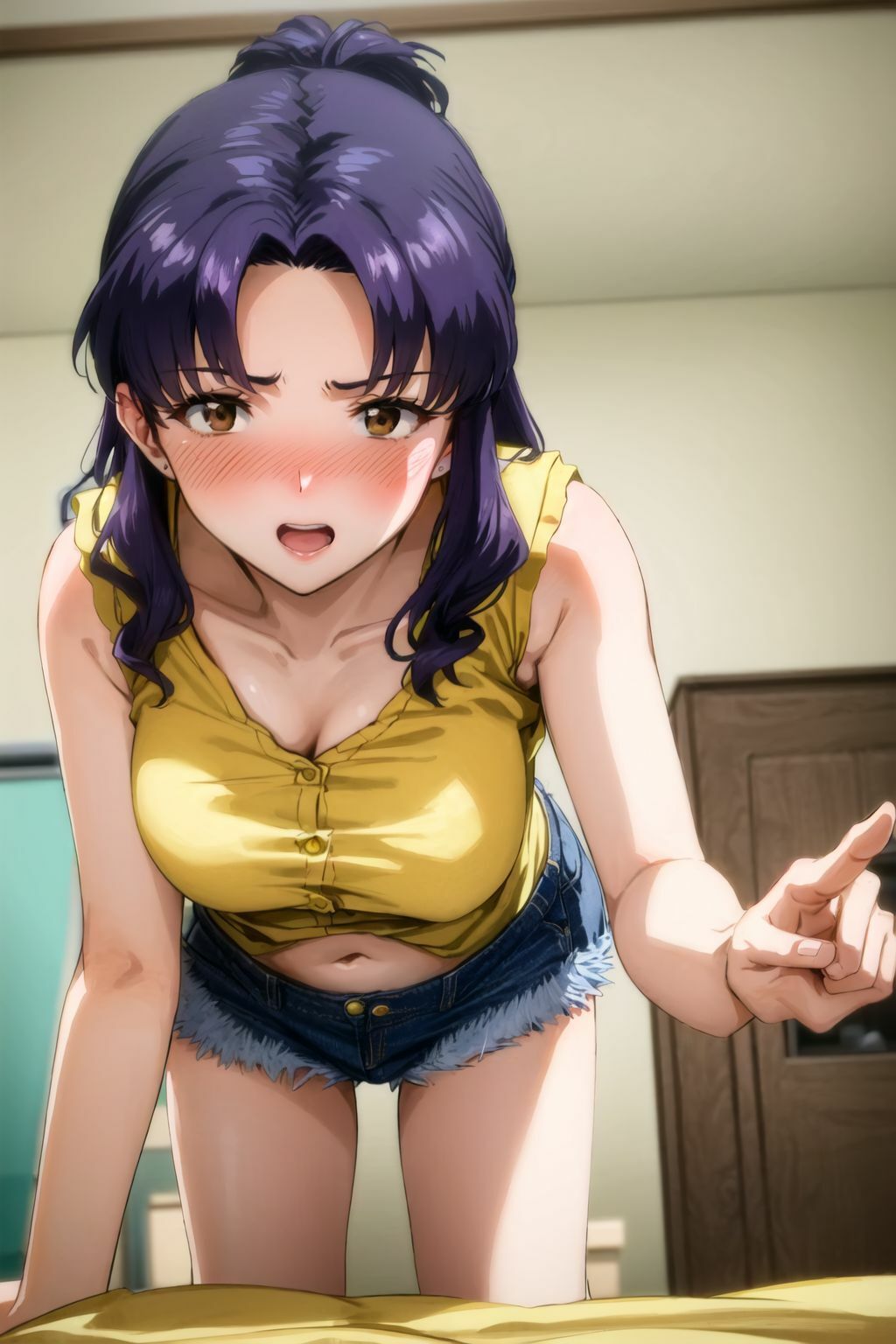 サンプル画像2:酔っぱらった葛●ミ●トのセクシーCG集（エヴ●ンゲ●オン）(Nice Time) [d_334133]