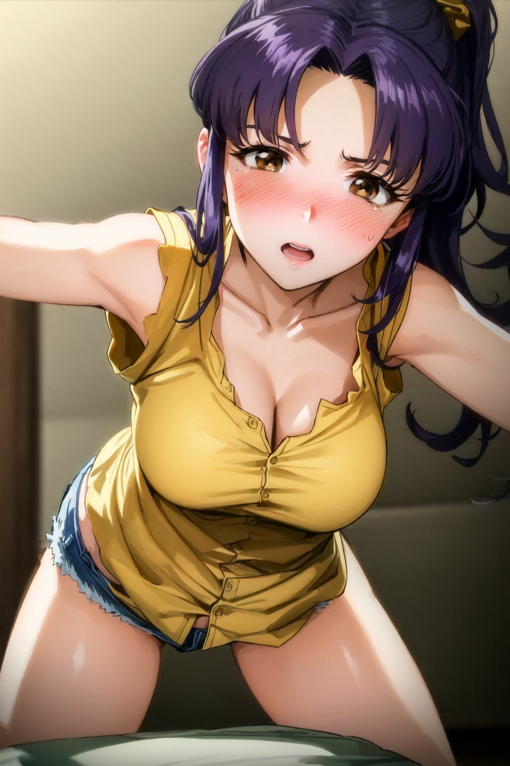 サンプル画像3:酔っぱらった葛●ミ●トのセクシーCG集（エヴ●ンゲ●オン）(Nice Time) [d_334133]