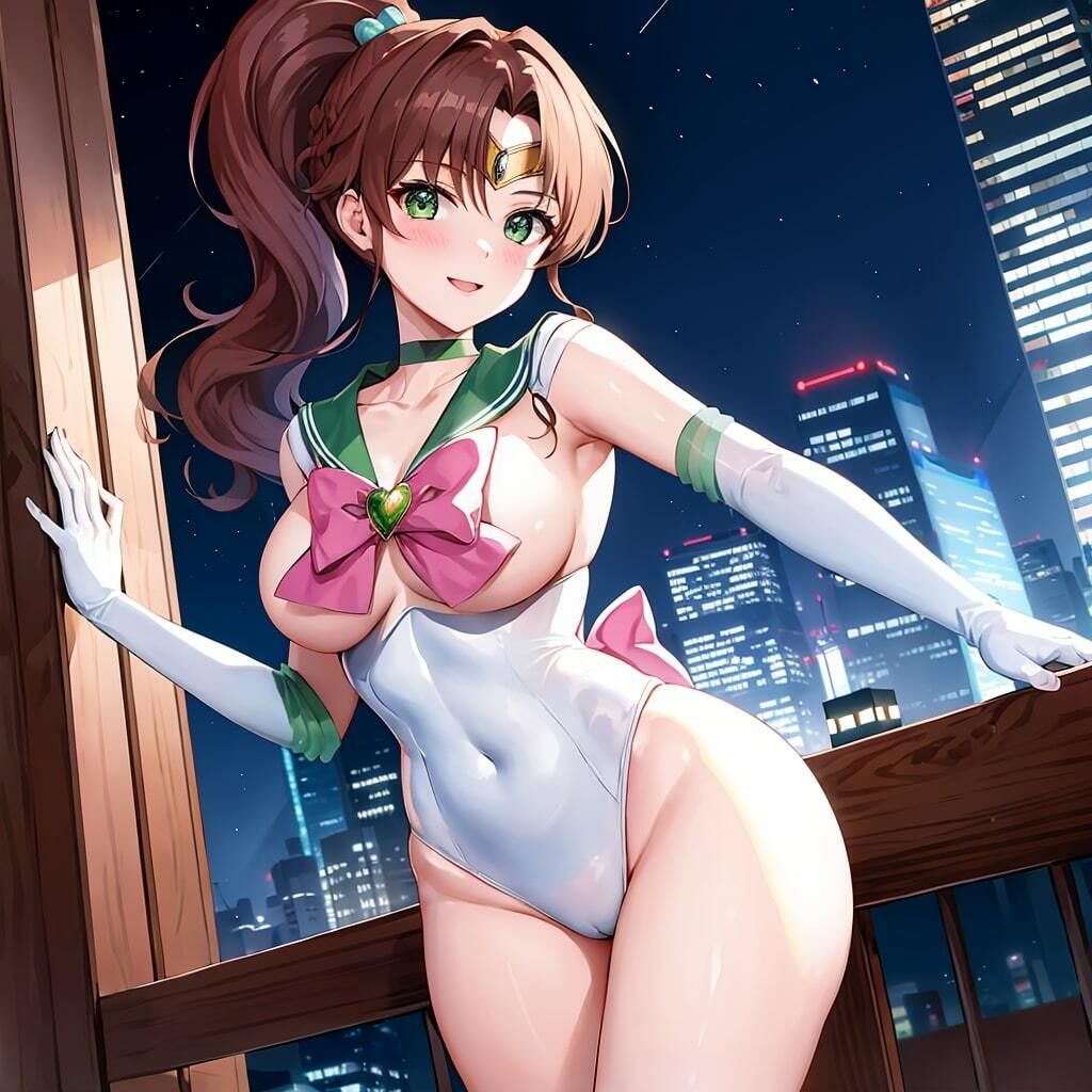 サンプル画像1:ジュピ〇ーの昼と夜(垂AI) [d_334143]