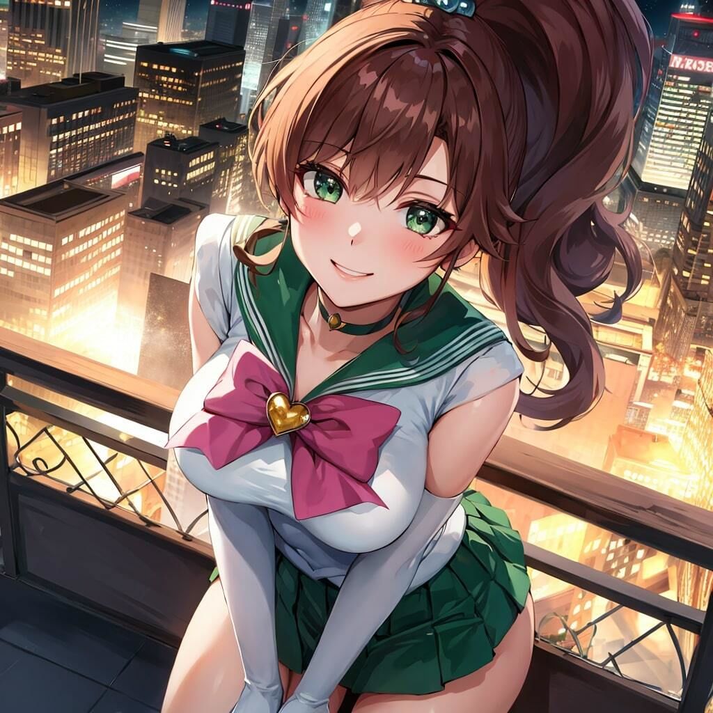 サンプル画像2:ジュピ〇ーの昼と夜(垂AI) [d_334143]