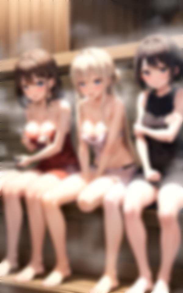 サンプル画像2:淫乱学園サウナ部 男1人乱入！？ 灼熱のサウナに敏感な体(特価セール) [d_334193]