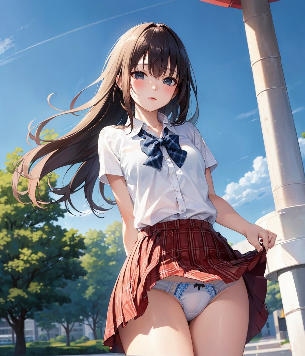 サンプル画像2:朝のおぱんつ(お値段以上、シコリ) [d_334224]