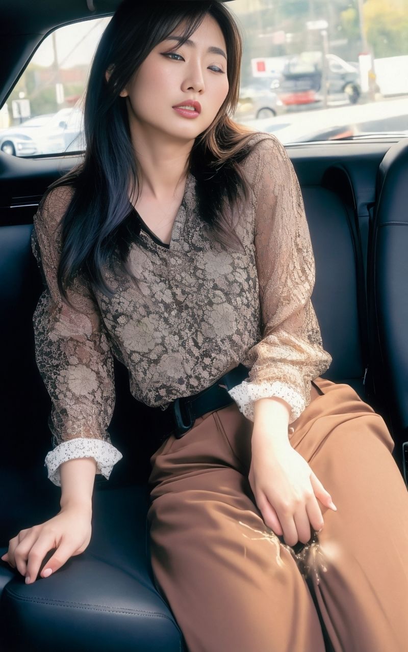 サンプル画像1:人妻車内おもらし(P-AI planning) [d_334241]