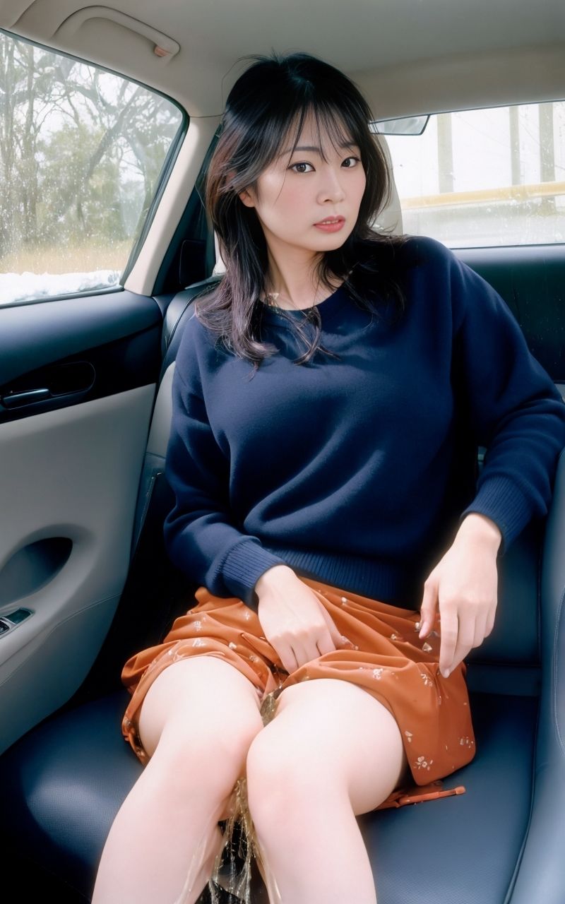 サンプル画像4:人妻車内おもらし(P-AI planning) [d_334241]