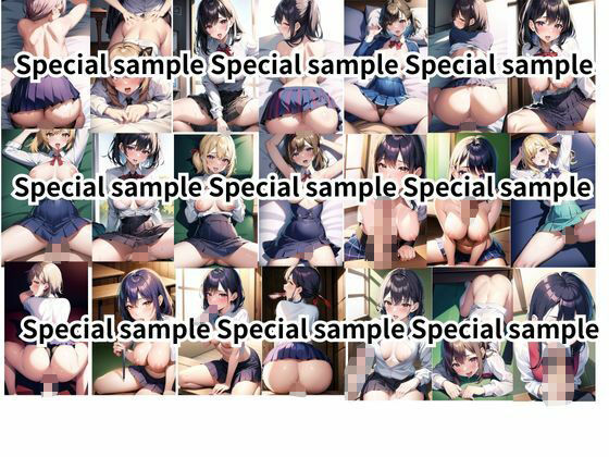 サンプル画像4:女子校生にバック責めフェラのメス汁とオス汁がドバつくセックス昼休み画像500枚(AIJK女学園) [d_334264]