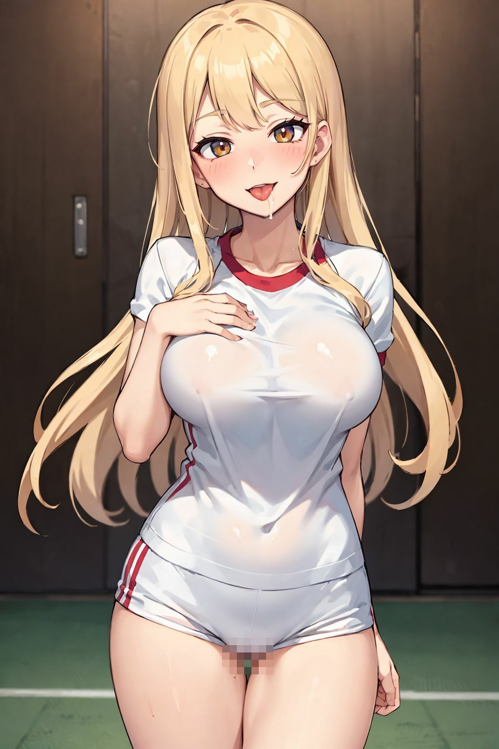 サンプル画像4:1年と3年の体育の授業(アルファツー) [d_334283]