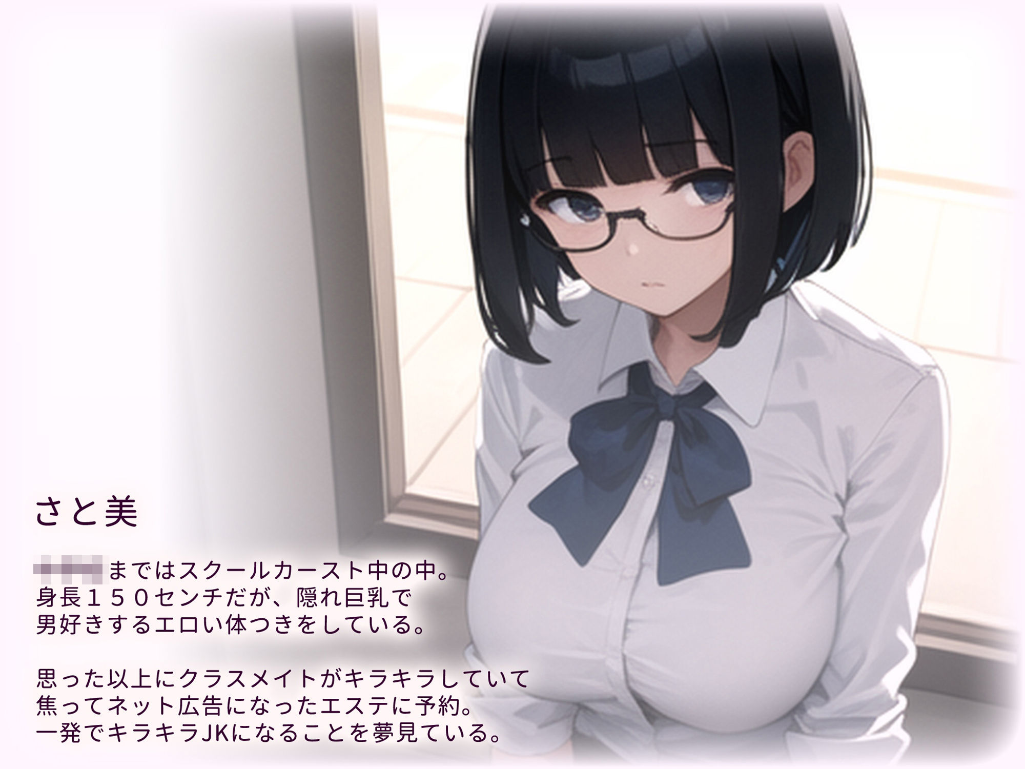 サンプル画像2:女子校生快楽エステ〜エロエステティシャンが施術ついでに中出しFUCK〜(愛すいーと) [d_334340]