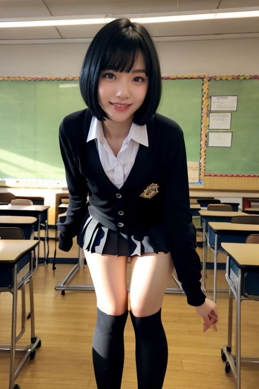 サンプル画像3:TikT●kやってそう part2(緑色のおいなりさん) [d_334345]