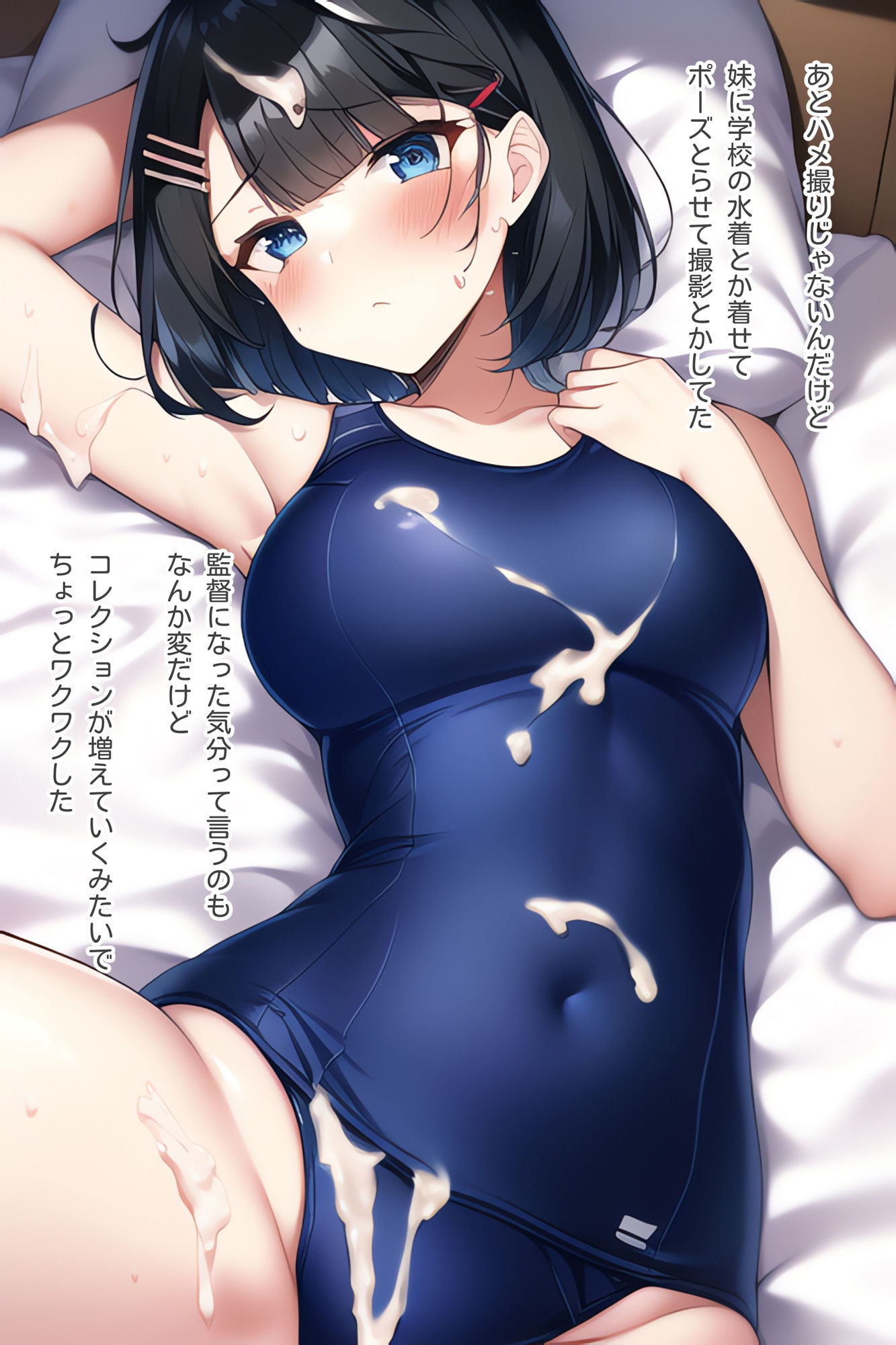 サンプル画像4:【黒髪ボブ】妹とヤってるけど、なにか質問ある？【巨乳】(ますたーぴーす) [d_334392]