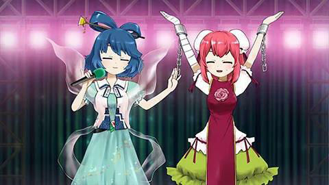 サンプル画像6:東方M-1ぐらんぷりEX2 守矢神社漫才夏祭り！(あ〜るの〜と) [d_334406]