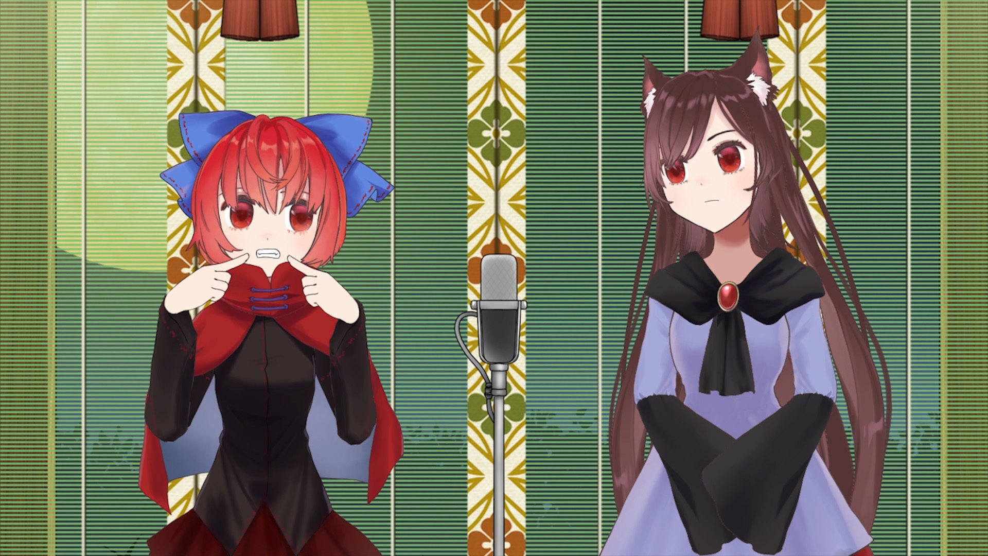 サンプル画像2:東方M-1ぐらんぷりEX4 永遠亭漫才夏祭り！(あ〜るの〜と) [d_334411]