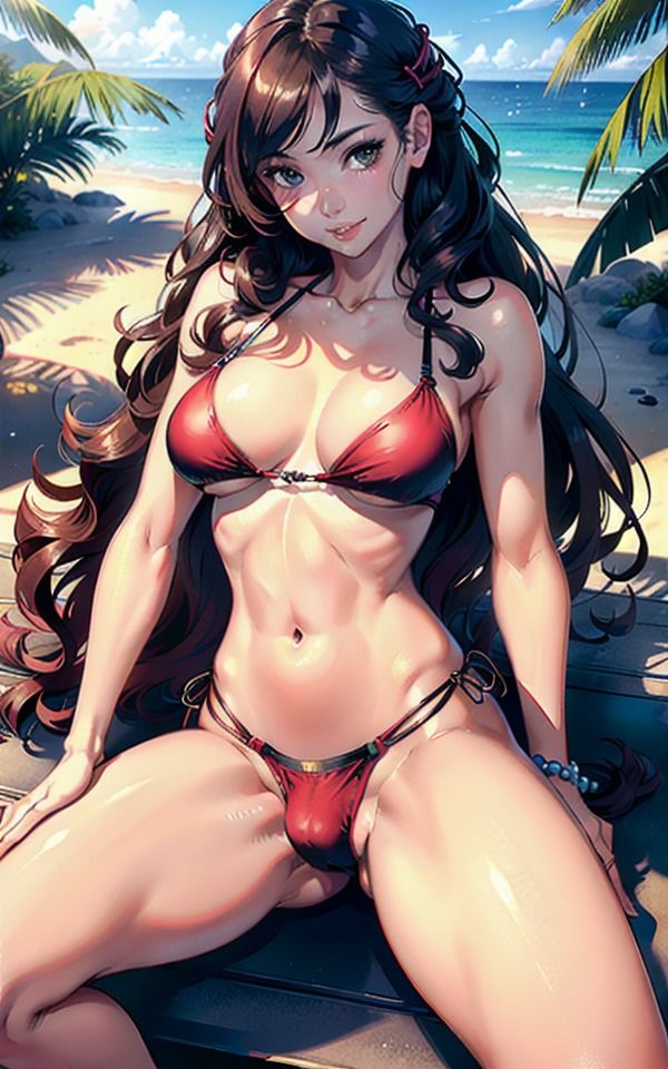 サンプル画像1:見せたがり美女たち(AI美女LABO.8) [d_334475]