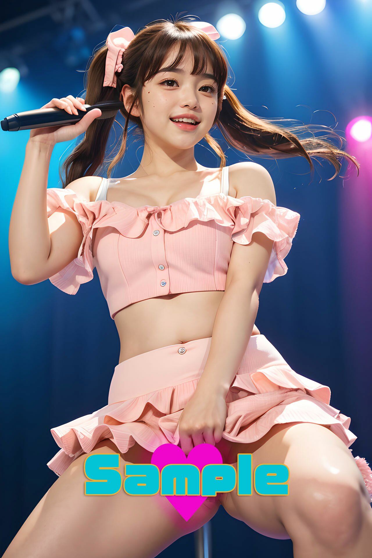 サンプル画像1:中出しクラブ アイドル編(妄想倶楽部) [d_334486]