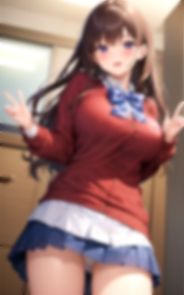 サンプル画像5:大ボリューム！！！制服からチラリと自慢のパンツを見せてくれる天使たち(あいデジタル出版) [d_334517]