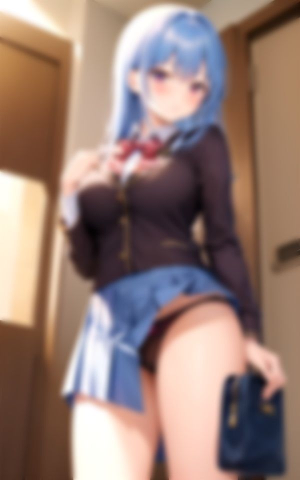 サンプル画像6:大ボリューム！！！制服からチラリと自慢のパンツを見せてくれる天使たち(あいデジタル出版) [d_334517]