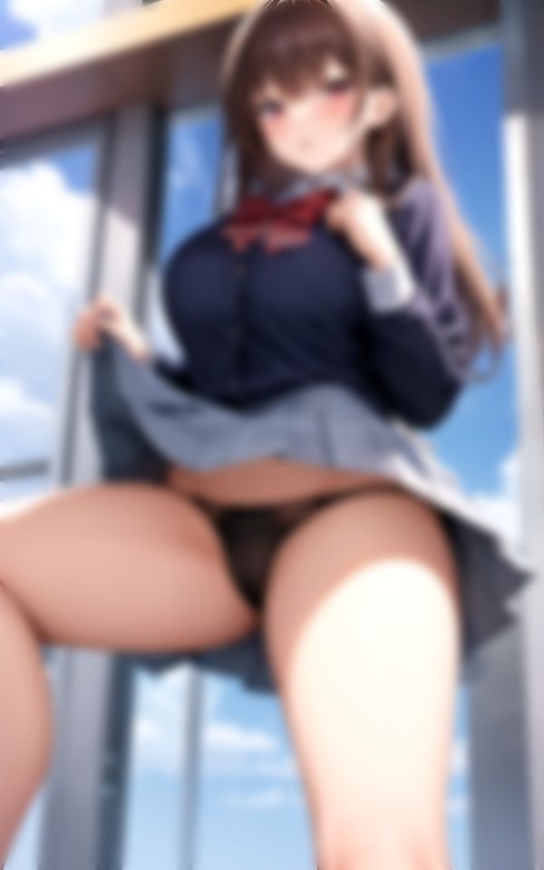 サンプル画像6:パンチラSSS級美少女大集合！！かわいいパンツは世界平和につながるよね(リアルAI美少女LABO) [d_334519]