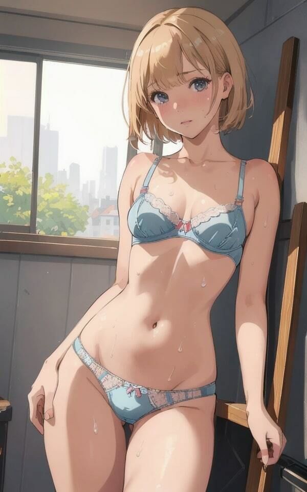 サンプル画像1:下着で妄想・誘惑 スレンダー美女 92人収録(妄想世界) [d_334526]