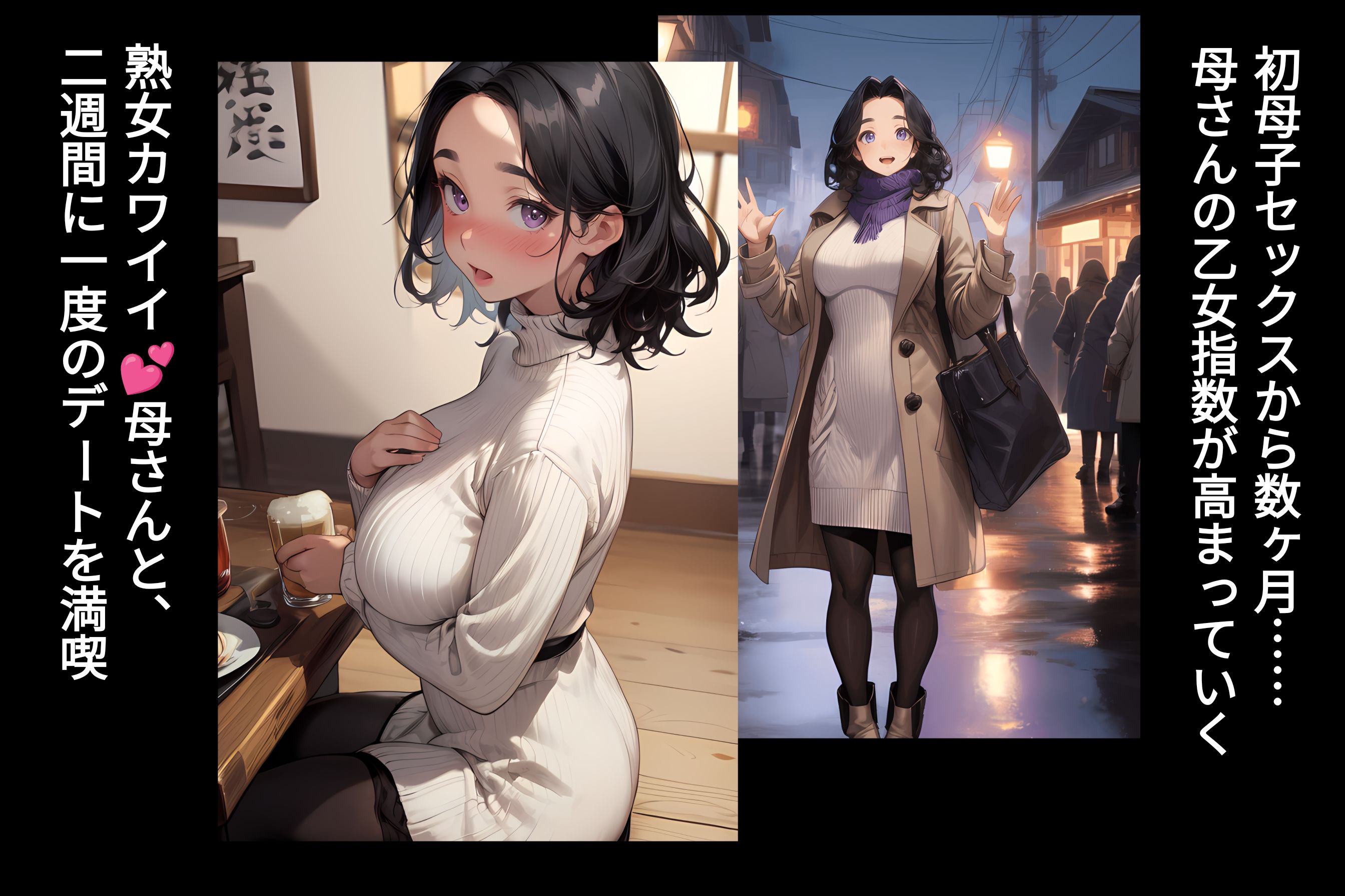 サンプル画像2:母さんとカレカノになったので熟れた肉体を再開発してみた(mamaya) [d_334537]