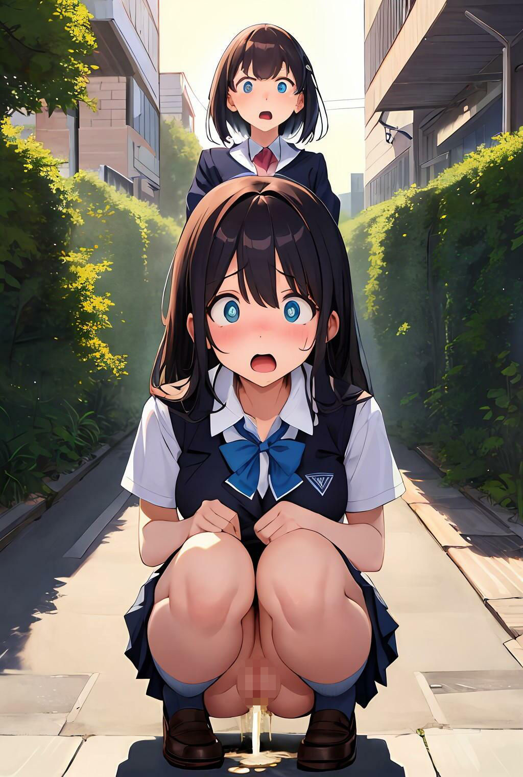 サンプル画像2:【だめ！もうガマンできない】お願い見ないで(AI_Shiteru) [d_334567]