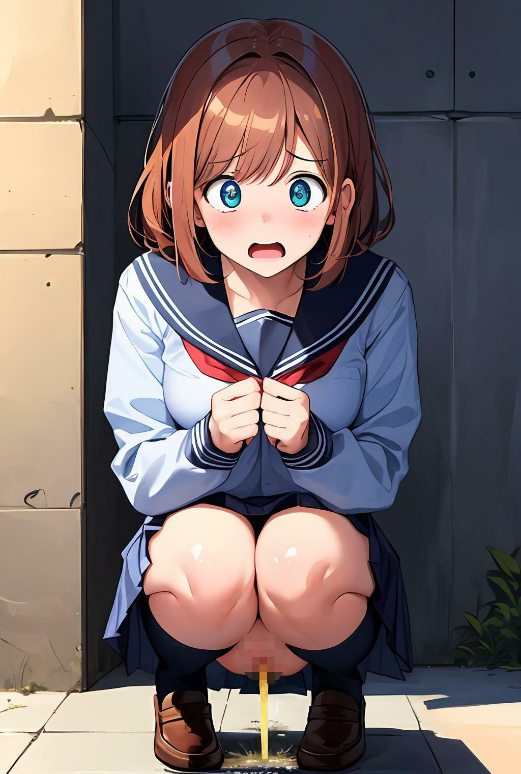 サンプル画像3:【だめ！もうガマンできない】お願い見ないで(AI_Shiteru) [d_334567]