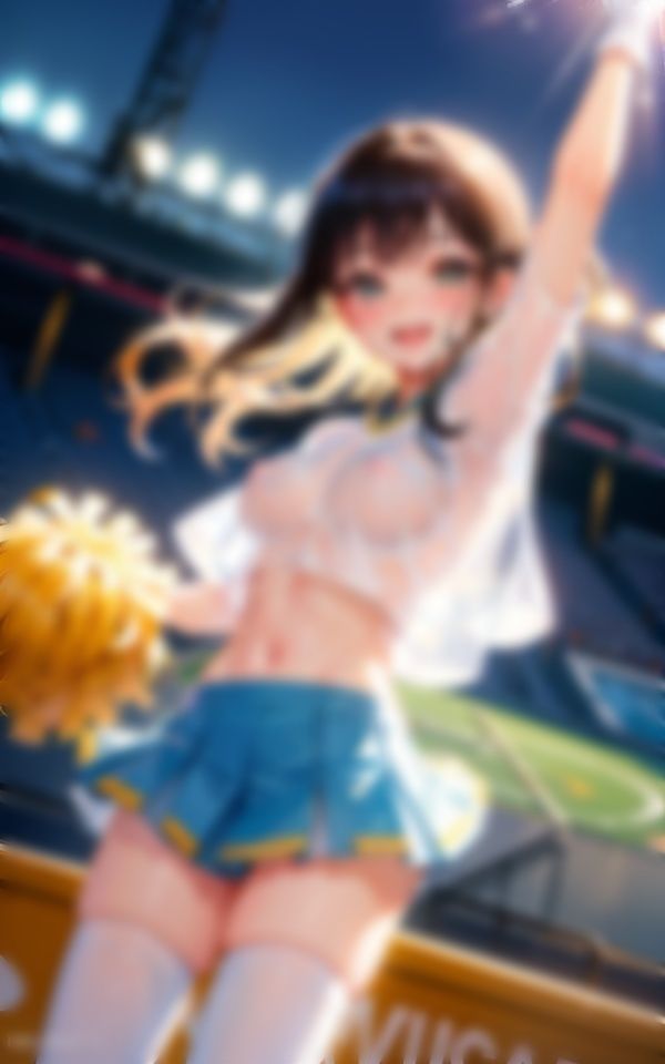 サンプル画像1:雨でぬれちゃったけど一生懸命応援するねっ3(panpanyama1) [d_334655]